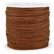 Macramé draad 0.8mm Pecan brown